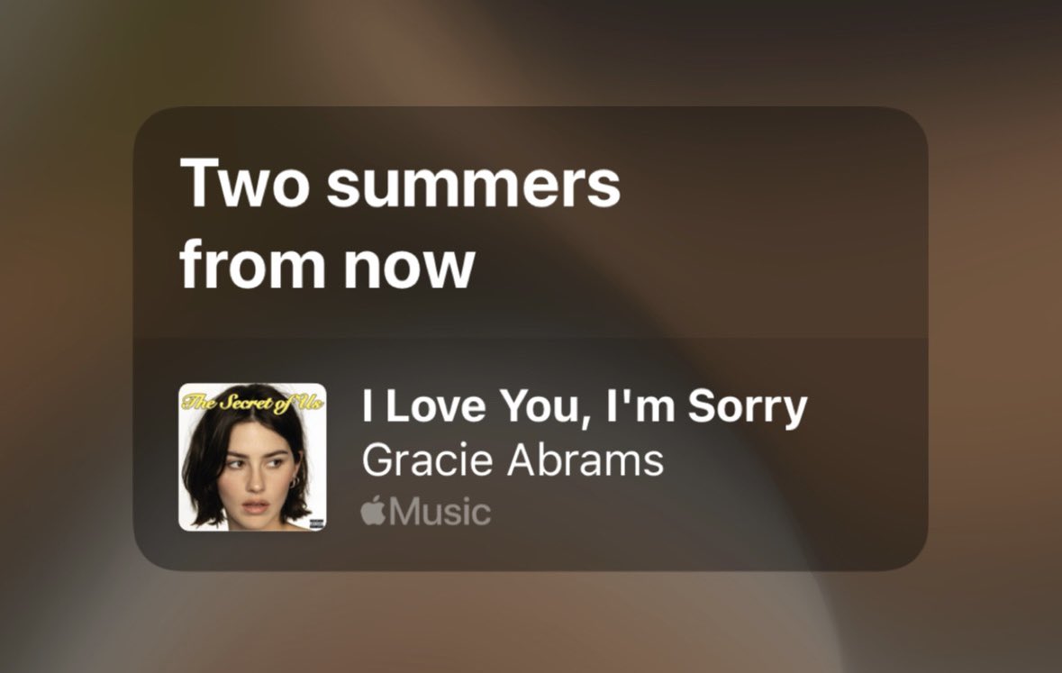 blockbellaout's tweet photo. IT’S OFFICIALLY TWO SUMMERS FROM NOW! and gracie is about to release her third studio album. what a full circle moment :’) https://t.co/pzxWtXJFFU