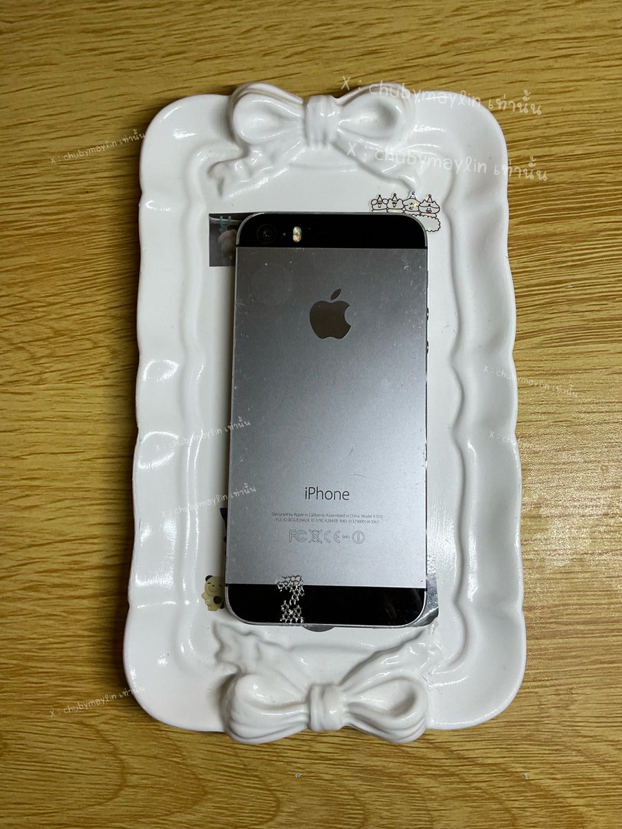 Airomayla's tweet photo. ♡𓈒⠀⠀iPhone 5s black 16gb ML32

　❨𓈒 990 ฿ 𓈒❩⠀⠀free shopping 

Details ✿ สแกนนิ้วได้ ห้ามรี  ( ˶˙ᵕ˙˶ ) ถ่ายรูปได้สวยมากก กเครื่องเนียนกริบโหลดแอพได้ Airdrop ได้แฟลซออก เข้า Icould ตัวเองได้ปกติ
Dm https://t.co/sXltnlV93y 

#ไอโฟน5s #ไอโฟน5 https://t.co/UrlgaNsJRt