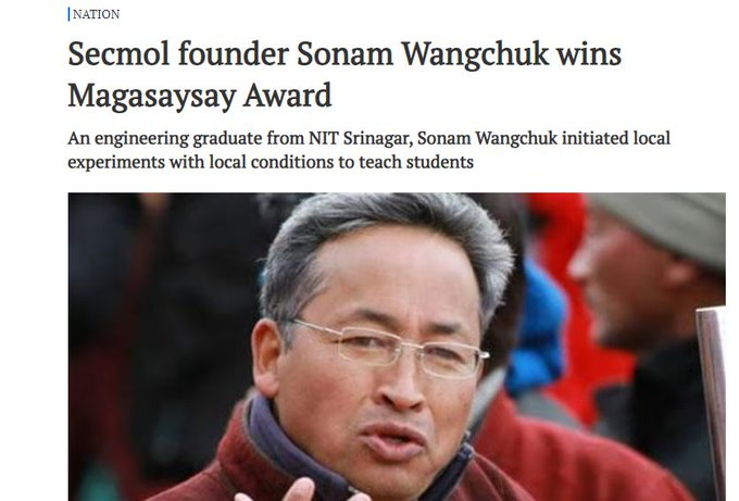 Starboy2079's tweet photo. In 2018 

He receives his biggest award - Magsaysay award  

The award was created by the Rockefeller Brothers Fund. I have already proved link of Magsaysay, Ford and CIA in my old threads  

Magsaysay award is specially given to CIA assets https://t.co/7noFOS7o2h