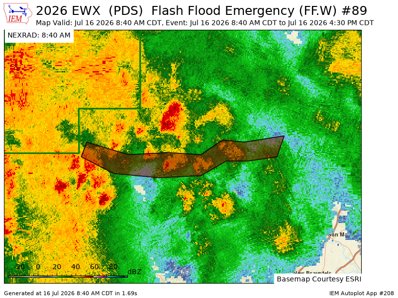 Iembot_emerg's tweet photo. EWX issues Flash Flood Emergency [flash flood: observed, flash flood damage threat: catastrophic] for Blanco, Gillespie [TX] till Jul 16, 4:30 PM CDT https://t.co/rfiehCCrye https://t.co/k2hDwxwQ8f