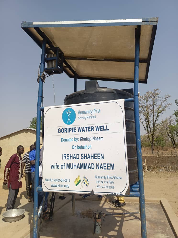 HF_Ghana's tweet photo. Humanity First Ghana visited the Goripie community to witness the lasting impact of the borehole project. Community members shared how access to clean water has transformed their daily lives. Alhamdulillah!
#HumanityFirst
#CommunityImpact
#ServingMankind
#HumanityFirstGhana https://t.co/mhscUmQdMf