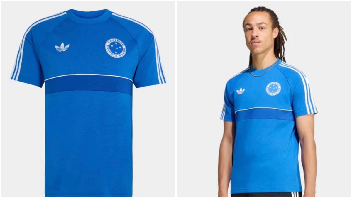 PromoCabuloso's tweet photo. 🦊🔎  *ATENÇÃO NAÇÃO AZUL!  Lançamento com desconto* 🔥

👕 Camiseta Cruzeiro Adidas Originals Masc.

🔎  De: 349
💙 Por: R$ 303 no Pix
🎟 𝗖𝗨𝗣𝗢𝗠:  PROMODEMANTO ou PROMOPRAVC

🛒 *COMPRE AQUI:* https://t.co/X3f8VBC1xn

*se o cupom não der, copie o link e tente na aba anônima https://t.co/RIyKBv8aCD