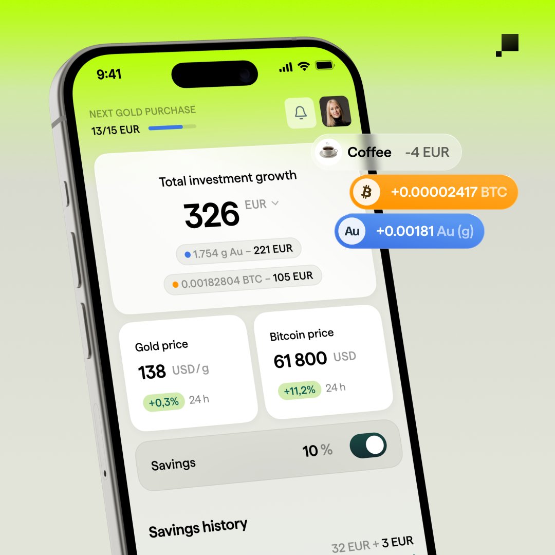 joinLittlebit's tweet photo. @saylordocs That's why we choose daily DCA. 

Effortlessly in the background of every card payment. https://t.co/gCQdVBNVoD