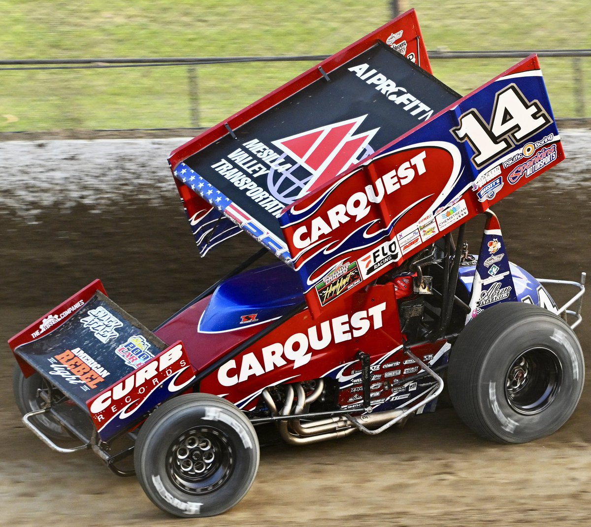 Rico_Abreu's tweet photo. How does the #14 look on track?!

The Rushville Rocket had some speed last night!

Ready to go for $100,000 tonight starting from P3.

Make sure you’re tuned in on @floracing or @fs1 https://t.co/WAP7SctdB2