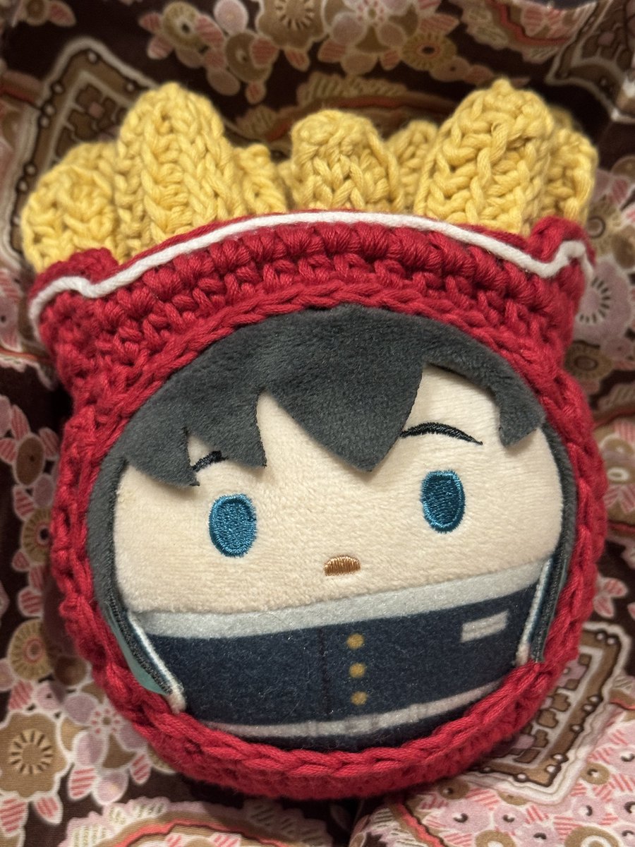 muimui0420's tweet photo. むい君入ったらいいなと思って買ったやつピッタリで嬉しい🍟可愛いすぎる💕 https://t.co/LcipnLPpmp