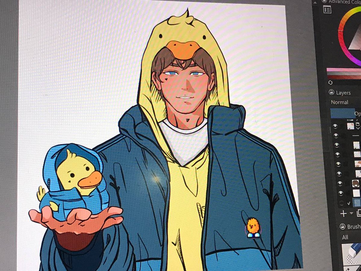 minduclovesart's tweet photo. another WIP! i really like ducks LOLLL~~ would anyone be interested in availing icons like this? 🤔 https://t.co/SOVDiNlR9J