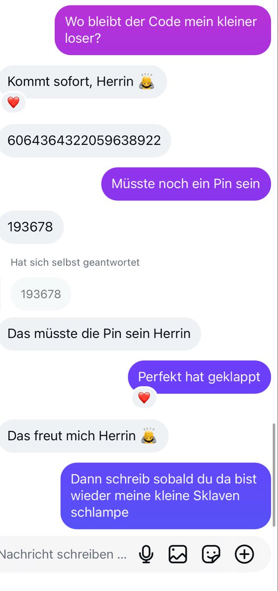 miep123lol's tweet photo. Heute bin ich richtig gierig wer ist die nächste Zahl hure? https://t.co/THlQnGLVrX