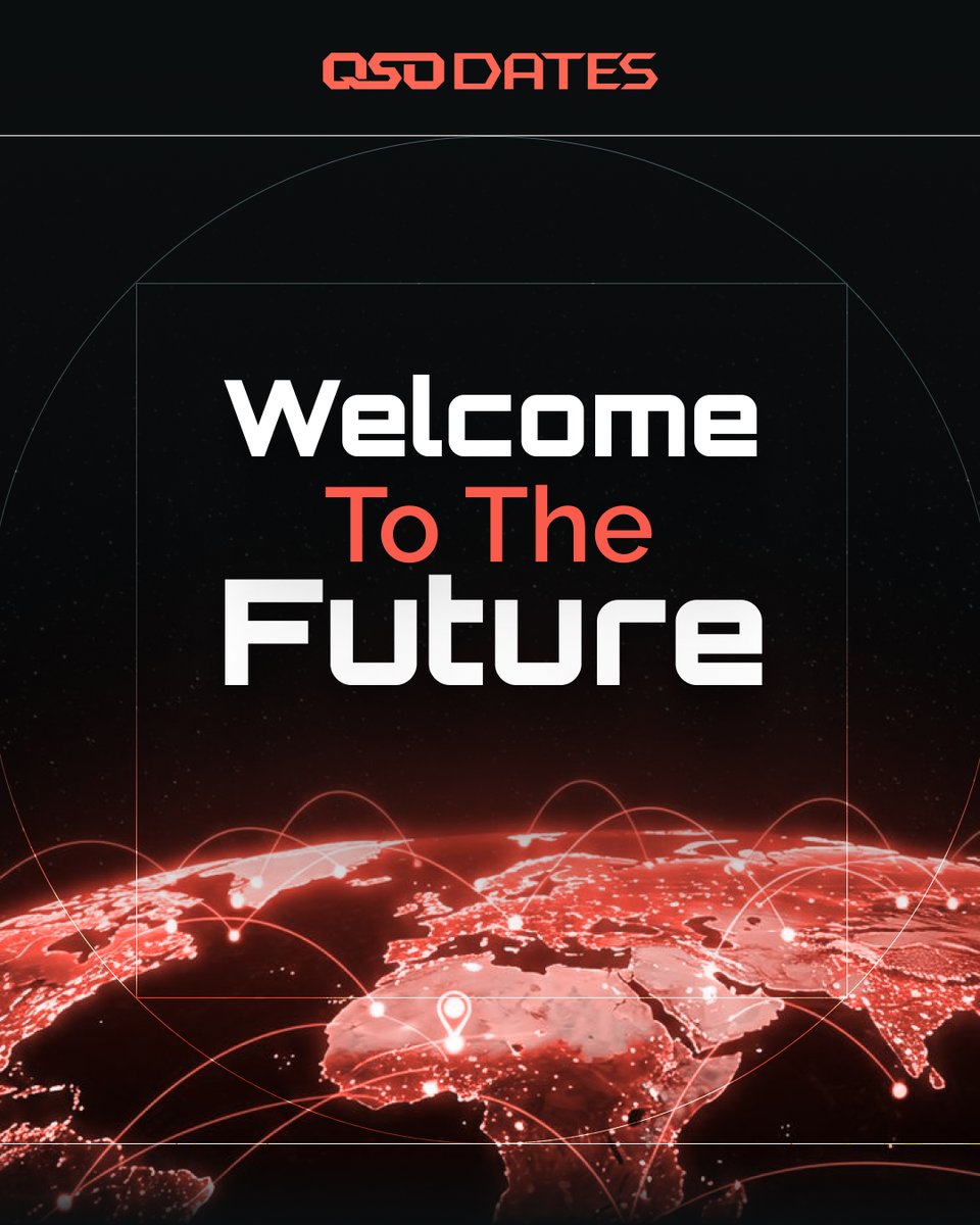 QSODates's tweet photo. Welcome To The Future https://t.co/oIyc8gfYpq