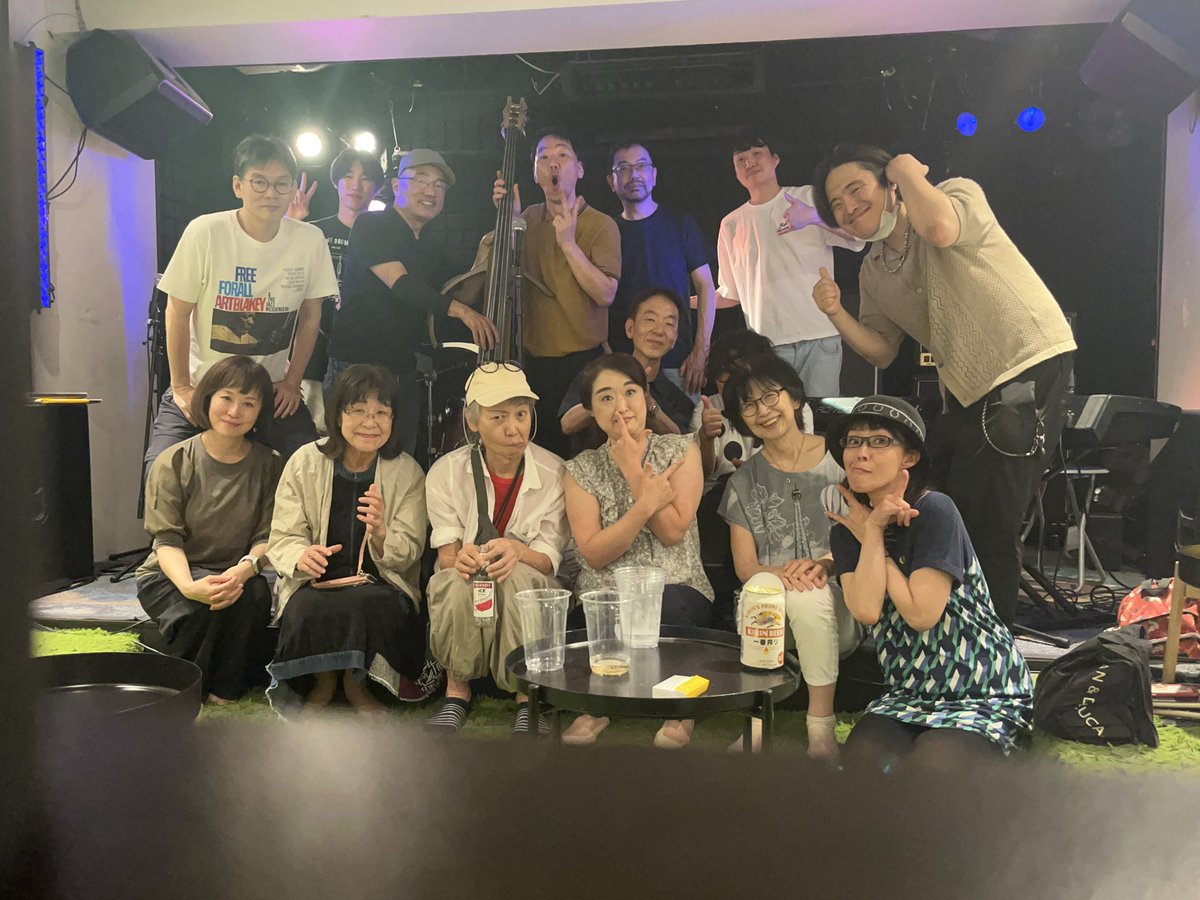 kumaiyusuke's tweet photo. 2026/07/16
ビギジャズ遊びに来てくださった皆様ありがとうございました！

次回8/16 京橋ハイファイブ
8/20 谷4TONE8.0
になります！

ぜひ遊びに来てください！😊🌈🌈🌈 https://t.co/JPsgCtAe4V