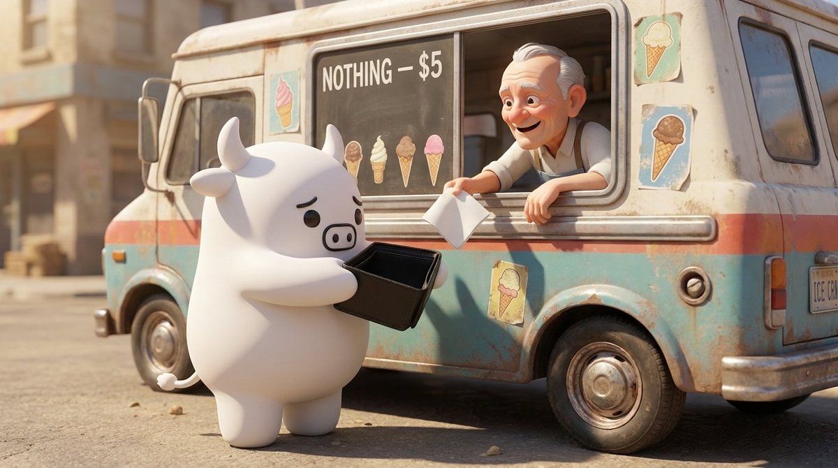 BeggyBull's tweet photo. truck's only selling one flavor today. it's nothing. paid full price. napkin came free. https://t.co/p11t38l8X3