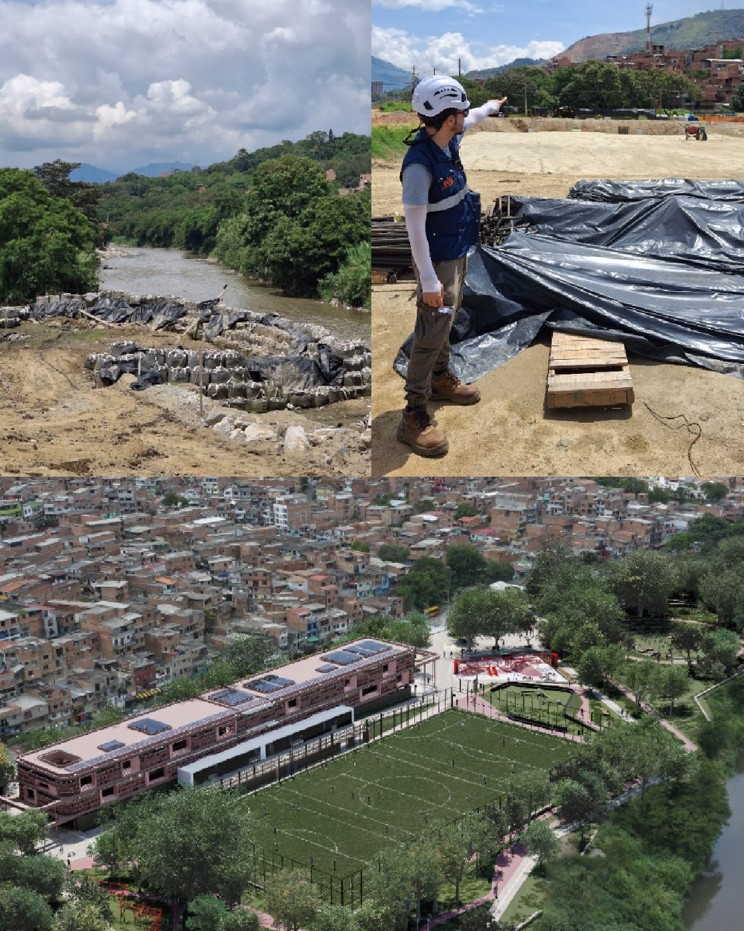 elarmadilloco's tweet photo. ¿Qué dudas puede despertar una obra en ejecución sin mayores retrasos ni líos contractuales y que además atiende un problema real de la comunidad? Esta es la historia del parque Primavera Norte y sus contradicciones. Sigue el 🧵. https://t.co/d7HRDrI6Um