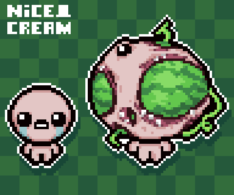 NiceCream4839's tweet photo. This got me real inspired
#thebindingofisaac #tboi #pixelartㅤㅤㅤㅤ https://t.co/l7X5sw3NOb