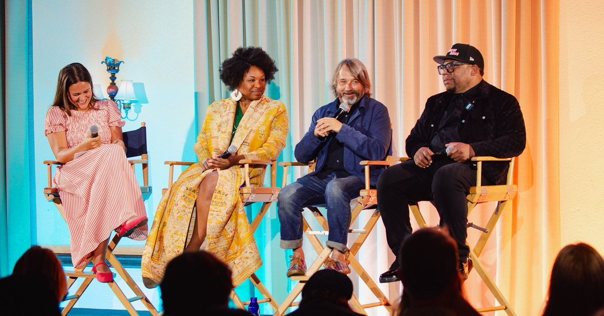 RevYearwood's tweet photo. Throwing it back to last month. I was proud to represent #ThePlasticDetox at @hollywoodclimatesummit with the amazing Josh "Bones" Murphy, co-director and producer of the film, and the incredible Dr. Jasmine McDonald, associate professor of epidemiology, Columbia University. https://t.co/L35Zr0kEvs