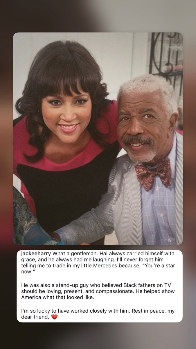 princellasmith's tweet photo. Hal Williams wanted positive representation for Black fathers on television, and I would say that he definitely accomplished that goal. I love this tribute from his 227 cast mate, Jackee Harry. Rest in power, Sir. 🕊️ https://t.co/3K4H6U8OdI