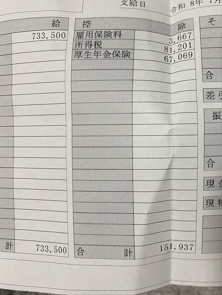 dadidadi893's tweet photo. 夏ボ（調剤薬局）は73やったんですが、
社長と鬼喧嘩したので、もうずくやめます。 https://t.co/DYgcbxOBQx