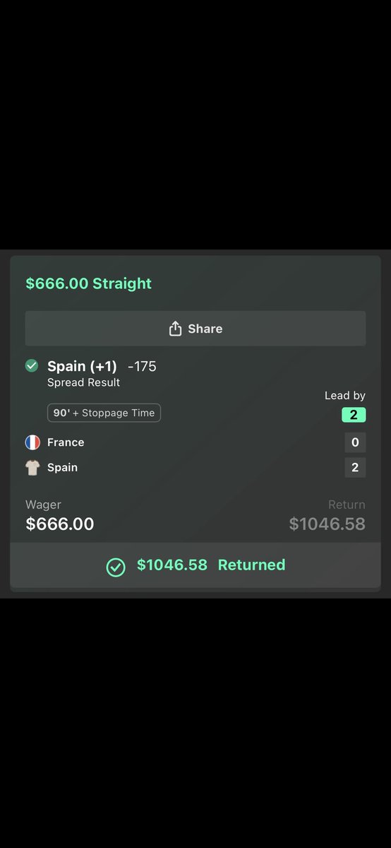 TKOBETS1's tweet photo. ANNIHILATION 
T K O B E T S 🥊 GREATEST ALIVE 
IMAGINE PAYING ME FOR THIS 

2026 UNDEFEATED💲JAN 1 - JUL 15 

⭐️VIP 
WC SEMIFINALS(2W-0) SWEEP 🧹 
✅Argentina
✅Spain
FUTURE
✅(Made the finals) Argentina +400

The 2026 FIFA World Cup has been nothing short of magical.

A historic run unlike anything the sports betting world has ever witnessed.

 #1 🌎 79 WINS. 6 LOSSES  92.9%

A record that is simply extraordinary. Consistency at this level isn’t normal  
it’s legendary.

🐐WORLD CUP   
✅Morocco⭐️BIG BOY 
✅France⭐️BIG BOY 
✅Argentina
✅Spain
✅Argentina
✅Both teams to score 
✅Mbappe
✅Tie 
✅Tie 
✅Argentina
✅Messi 
✅Belgium
✅Spain
✅England 
✅Kane 
✅Norway
✅Both teams to score 
✅Mbappe 
✅Argentina
✅Messi 
✅Egypt
✅Ronaldo
✅USA 
✅USA 
✅Belgium
✅Kane 
✅Mbappe 
✅Norway 
✅Haaland 
✅Canada 
✅Kane 
✅Belgium
✅Spain
✅France
✅Bosnia-Herzegovina 
✅Colombia
✅Diaz 
✅Croatia
✅Portugal
✅Ronaldo 
✅Algeria +800 
✅Jordan +750
✅Both teams to score 
✅Haaland 
✅Mbappe
✅Argentina
✅Messi 
✅Messi 
✅Egypt
✅Spain
✅Japan 
✅Germany
✅Both teams to score 
✅Morocco 
✅Canada 
✅David 
✅Switzerland 
✅Correct score +1200 
✅Colombia 
✅Ghana 
✅Norway 
✅Messi 
✅Haaland 
✅France 
✅Mbappe 
✅Both teams to score 
✅Tie
✅Germany 
✅Scotland 
✅Correct score +750
✅Both teams to score 
✅Tie 
✅USA 
✅Tie +600
✅Both teams to score 
✅Bosnia - Herzegovina 
✅Korea 
✅Mexico 
✅Correct score +500
❌Colombia
❌Argentina
❌Germany
❌South Korea
❌England 
❌Ecuador

BEST IN THE 🌎
T K O B E T S 🥊
