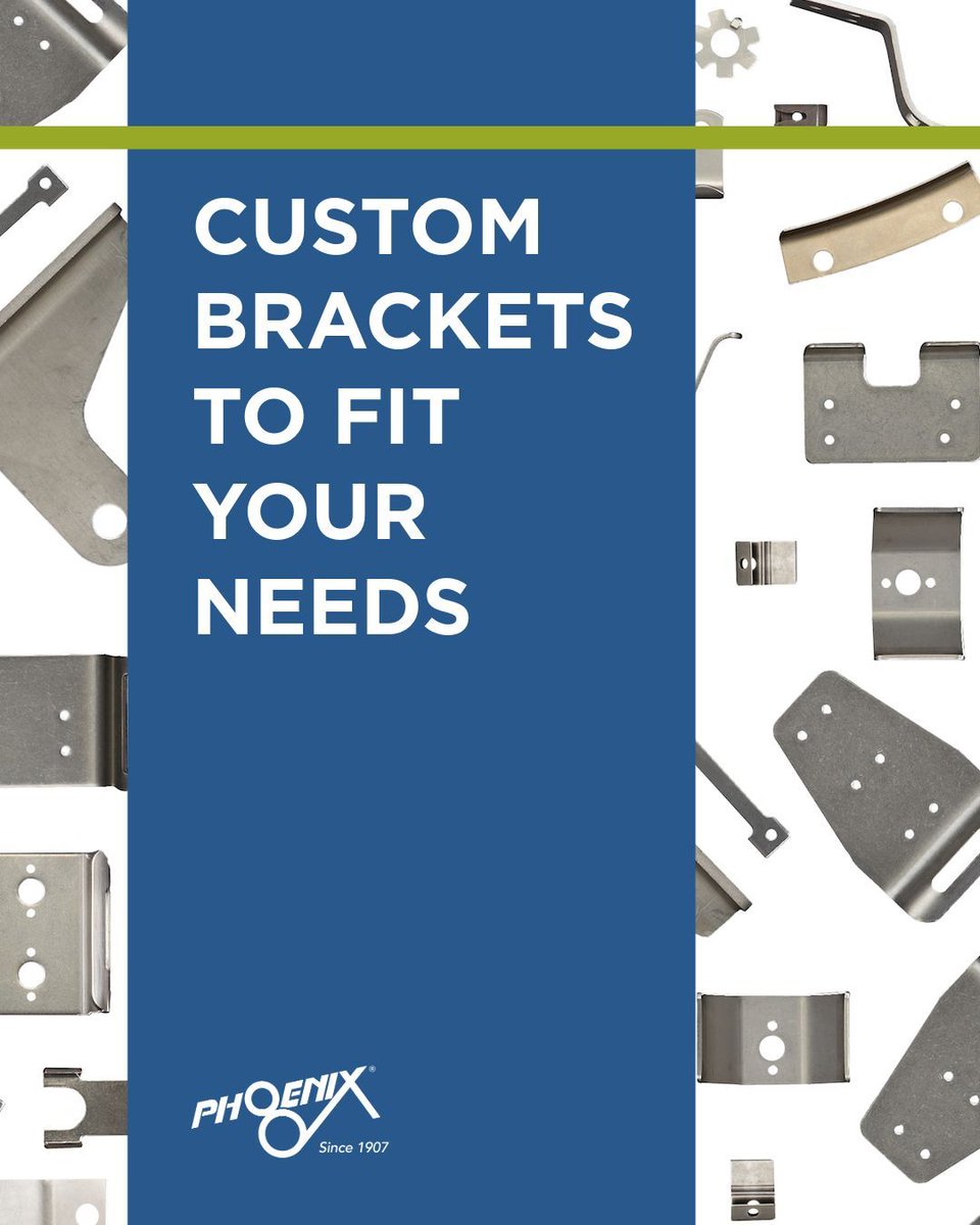 phoenix_mfg's tweet photo. At Phoenix Specialty, we manufacture custom precision brackets to your exact specs. Wide range of materials. Wide range of configurations. From aerospace mounts to demanding industrial applications, we build brackets that hold up to the conditions your project actually faces. https://t.co/ETrfdbeIsp