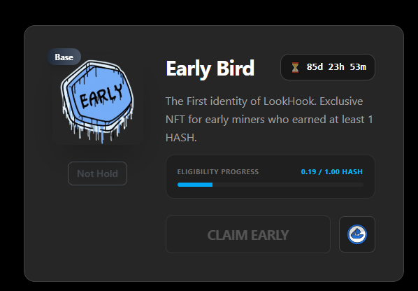 hiep87xx's tweet photo. Last chance to be among the pioneers! 🚨
Only 96 days left to get the Early role from Mining Hash. Don't miss this golden opportunity because it will NEVER come back.
The sooner you start mining, the greater the advantage!
#EarlyRole #MiningHash #CryptoCommunity #Web3 https://t.co/F0UFNSa8YP