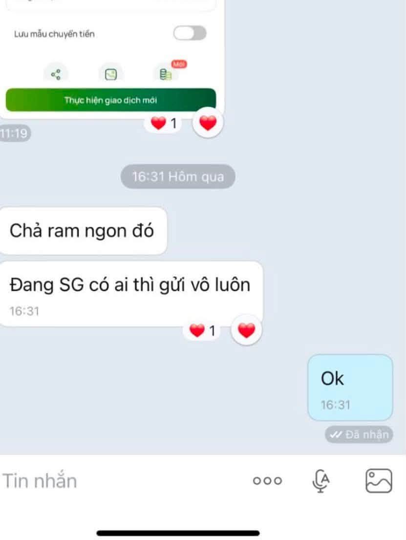 KhiemTran2a's tweet photo. Chả ram tôm đất bên Sang có đầy đủ giấy tờ, đảm bảo vệ sinh an toàn thực phẩm, nên cả nhà có thể yên tâm lựa chọn cho bữa cơm gia đình hoặc làm quà biếu.
Không chỉ ngon, chất lượng, chả ram nhà em còn được rất nhiều khách hàng yêu thích và đánh giá cao. https://t.co/Hnqm7NoJsJ