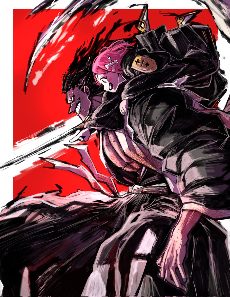 DeeJayDoodle's tweet photo. 🗡️+🌸

#bleach #FanArt #ブリーチ https://t.co/pxfthgk9TH