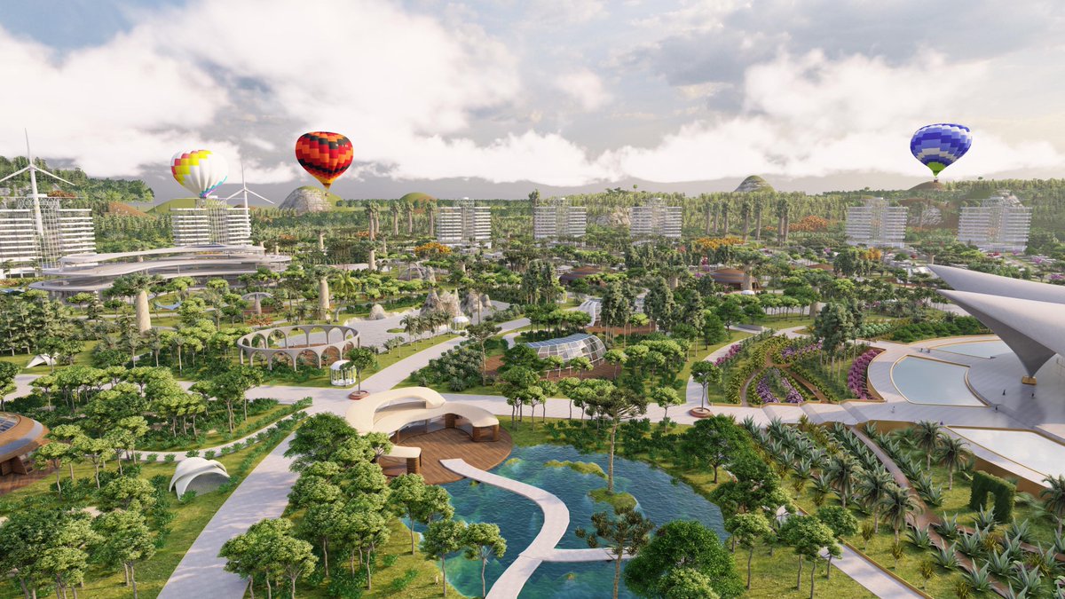 starseedforest's tweet photo. Do you think a better future is possible? 💭

We are confident it is. That's why we're working to make it happen.

Follow @starseedforest for more ✨

City design and render by Auravana Project @TrvsGrant 

#digitalart #future #technology #solarpunk #indiegames #indiedevs https://t.co/9wPE9r2d0M