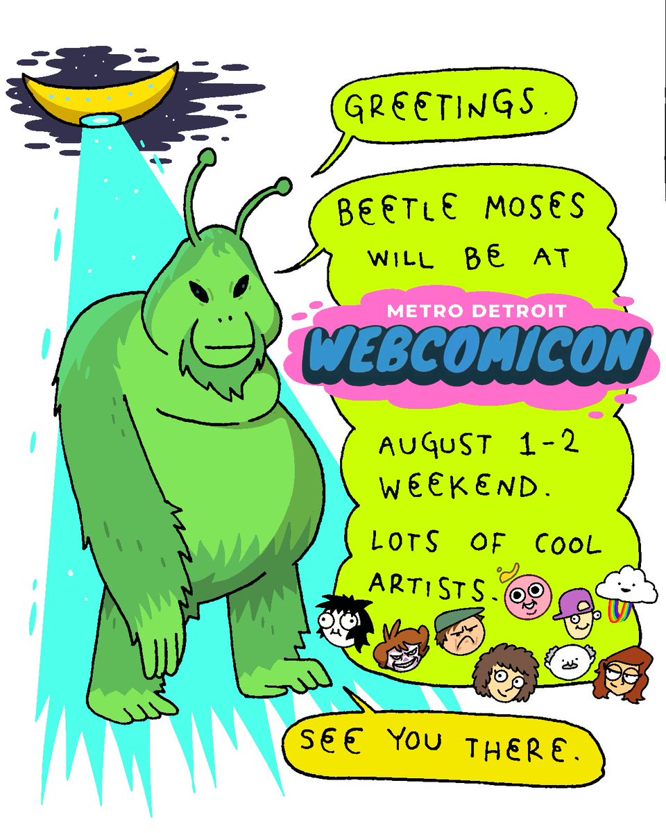 beetlemoses's tweet photo. Webcomicon is only two weeks away. You going? https://t.co/ci5cG0AlHq
