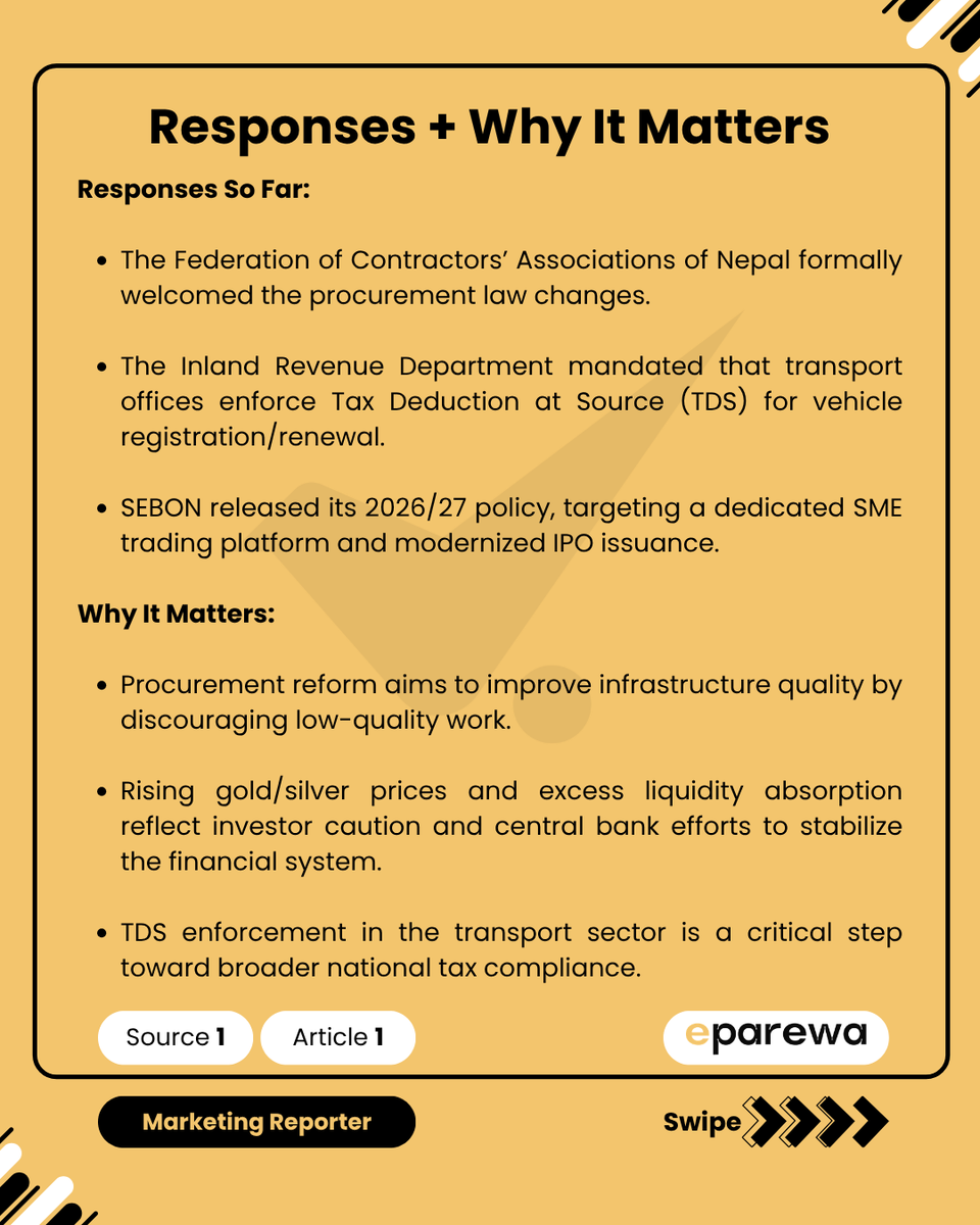 eparewaa's tweet photo. Nepal Economic Update Revenue Hits Trillion, Market Reforms Underway https://t.co/5QD8FtKy4c