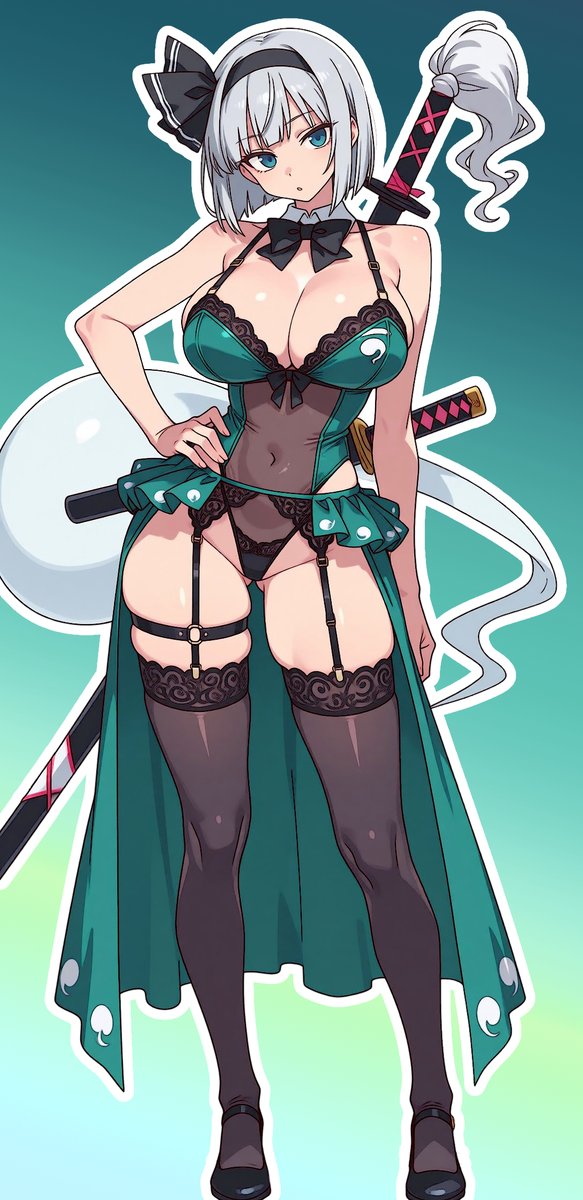 37bannAI's tweet photo. 「方法はわからないが、強制的に成長したんだ………!!」
「私を倒せるレベルまで!!」
魂魄妖夢 https://t.co/GGR5gN5YzF