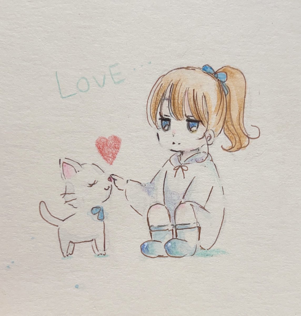 soleil_mer_'s tweet photo. LOVE...

 #illustrationㅤ #summer https://t.co/6AbA548DvX