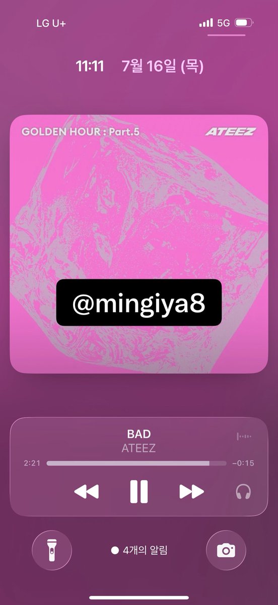 mingiya8's tweet photo. 이벤트2 (136)

#ATEEZ #에이티즈 #GOLDENHOUR #GOLDENHOUR_Part5 #BAD #스밍_dont_stop https://t.co/UUCC17mY8P