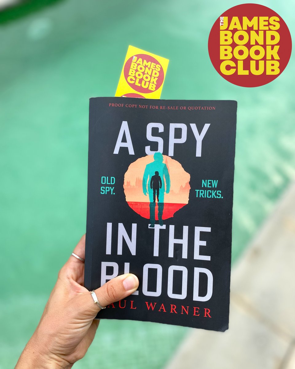 TheIanFleming's tweet photo. Regardless of if you're by a pool or not, the current #JamesBondBookClub pick is a great summer read 🌊​

With a compelling mystery, authentic tradecraft, shifting loyalties, and high-stakes action, @PaulWarnerBooks' A Spy in the Blood is an intelligent, character-driven spy novel that feels both contemporary and rooted in the traditions of the genre.​

Let us know your favourite quotes and stay tuned for some insights on the novel from the author himself...​

#ASpyInTheBlood #PaulWarner #SpyFiction #JamesBond
