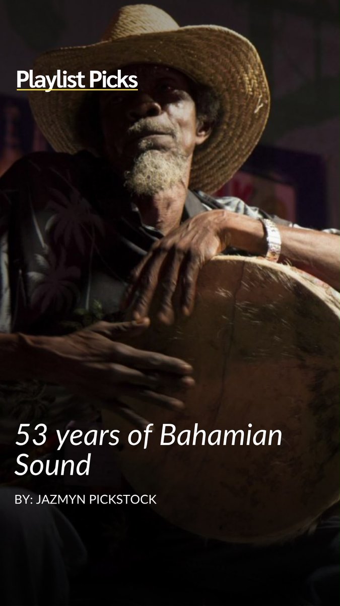 Wybebs's tweet photo. The second the goat-skin drum hits, it’s over. 🥁🇧🇸
 53 years of independence means 53 years of a sound that is entirely, unapologetically ours.
Read Jazmyn Pickstock’s beautiful retrospective on the Bahamian sound in Wybe Magazine: https://t.co/8dVxRmb5Og https://t.co/IEBvJKbvkq