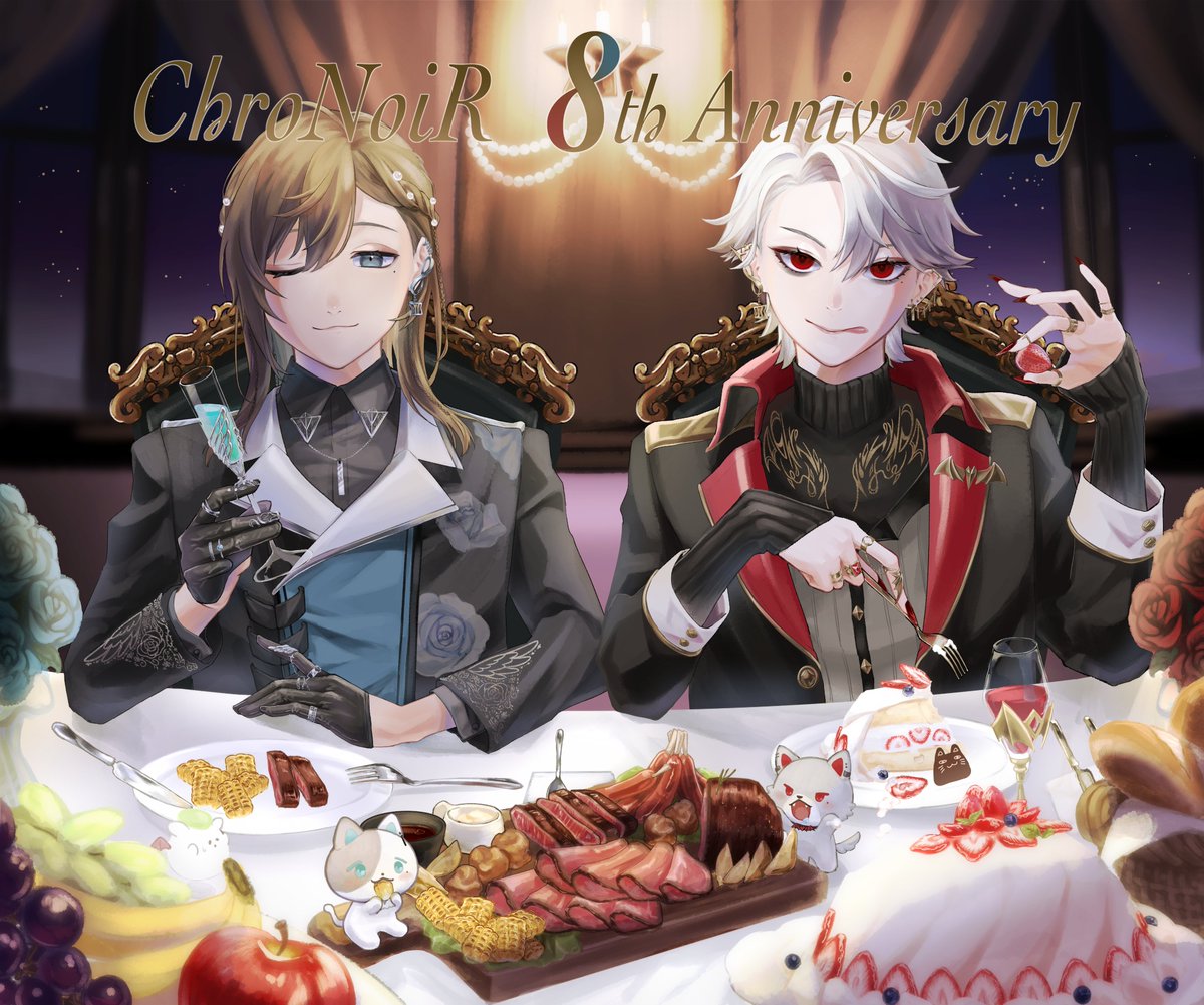 2026.7.17. - Happy Anniversary!! ✨🖤 #ChroNoiR8周年 🖤✨