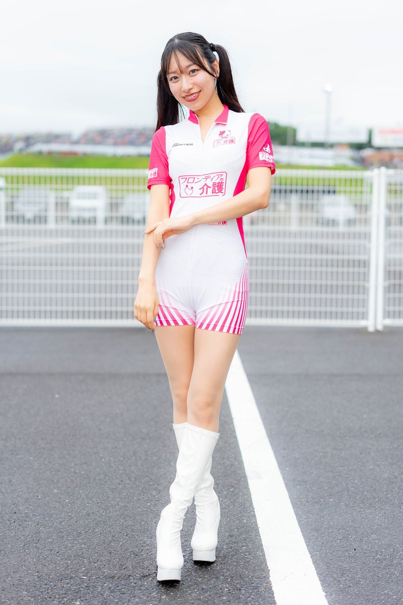 さしこちゃん 2026/07/05 鈴鹿8耐決勝日 TEAM FRONTIER 山川紗希（@saki0702xx