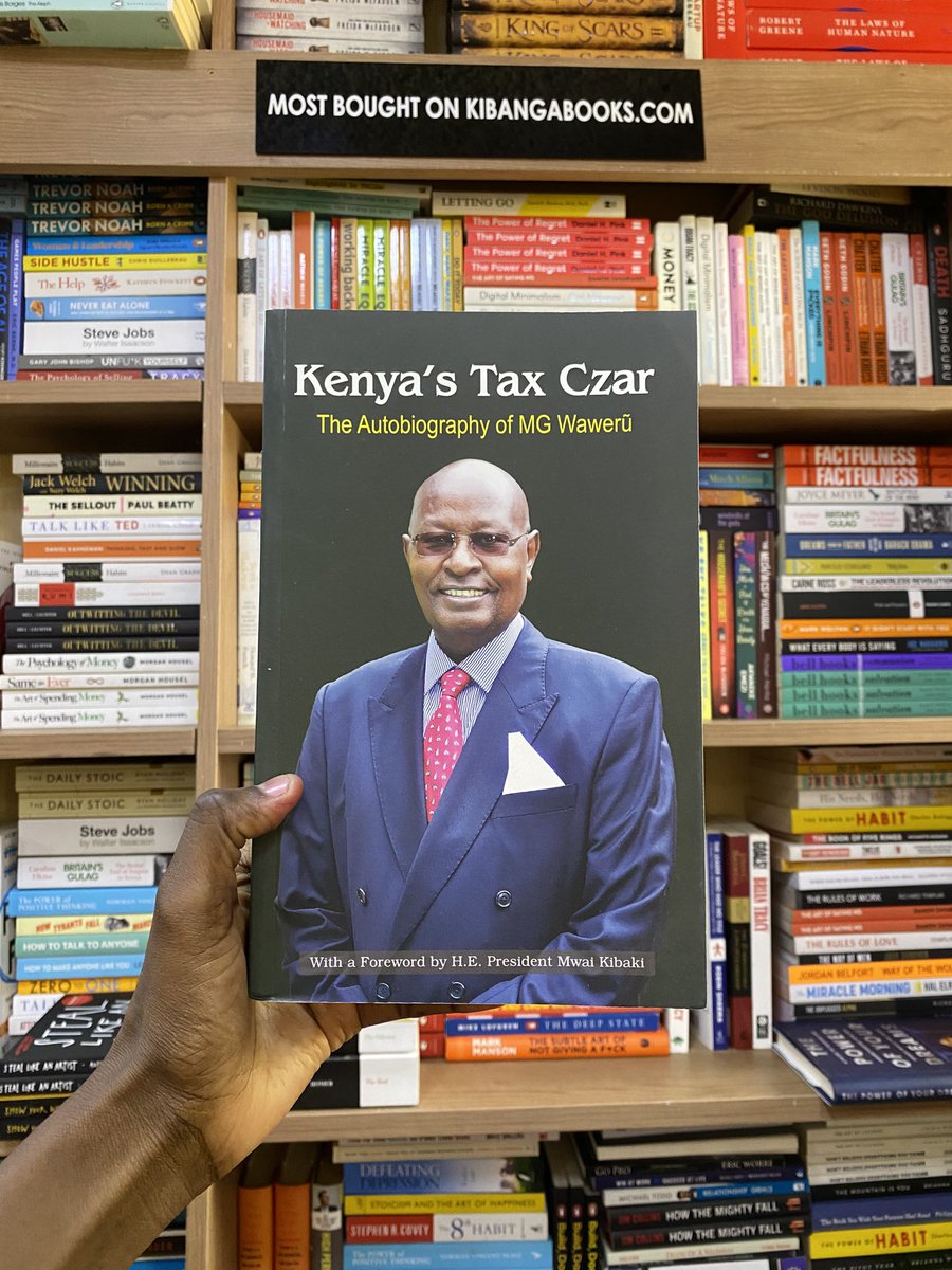 KibangaBooks's tweet photo. Kenya’s Tax Czar: Autobiography MG Waweru by MG Waweru.

MG Waweru came to the public limelight in 2003 when he was appointed the Commissioner-General of Kenya Revenue Authority (KRA). He presided over impressive transformation of KRA, resulting in a surge in tax collection.

KShs 2,800.00

https://t.co/q2VpcZcjNe

#kenyastaxczar #mgwaweru #books