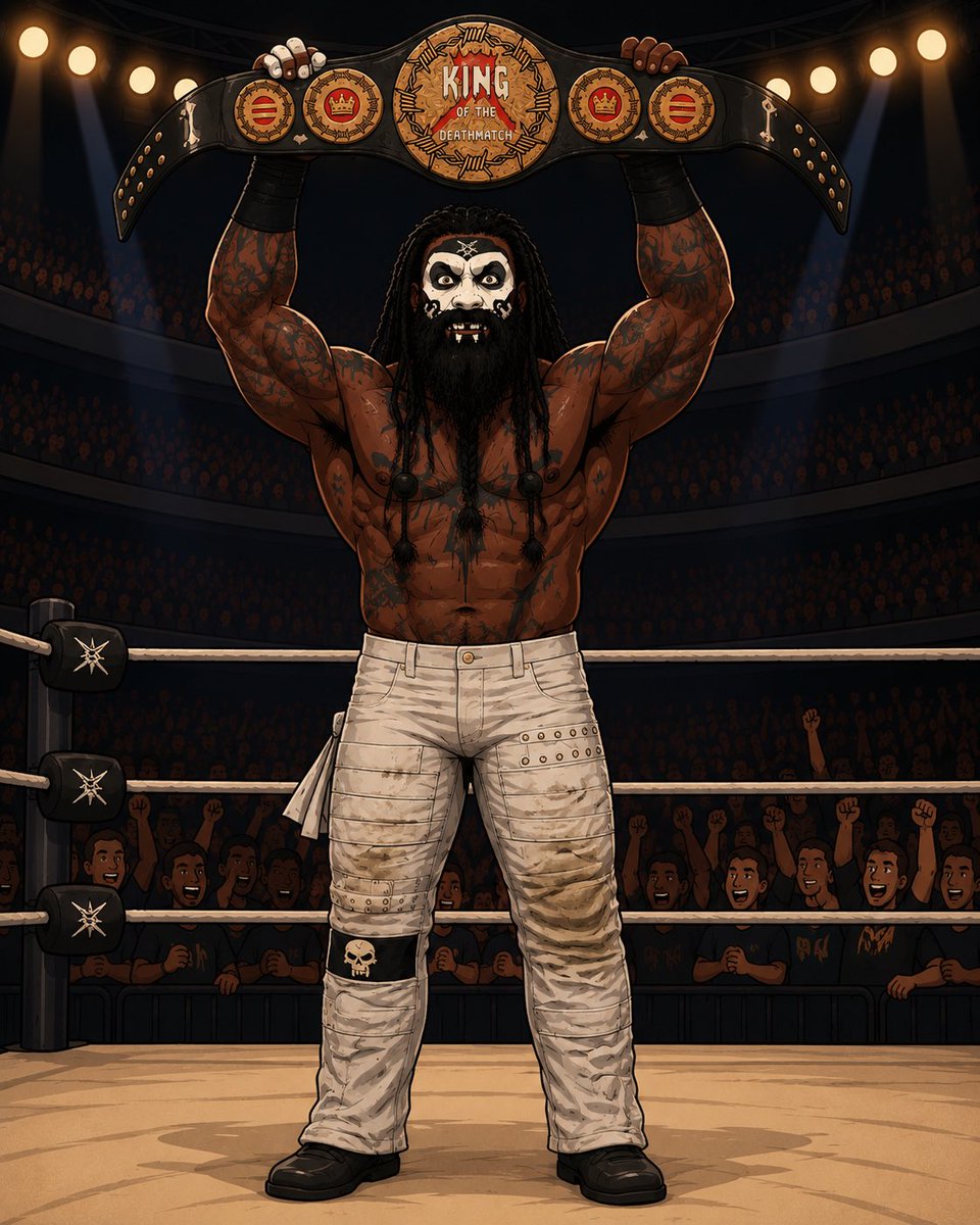 LuchaPapi_SQC's tweet photo. This beast, my buddy, Papa Ogou, has officially signed to DPW - Dragon Pro Wrestling. 🕯️🤝 https://t.co/kxUmsuOIPV