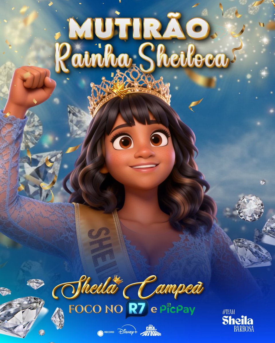 SheilaBarbosaOf's tweet photo. MUTIRÃO RAINHA SHEILOCA💎
💎SHEILA CAMPEÃ 

🚨 FOCO TOTAL NO R7!

✅ Vote no R7.
✅ Vote no PicPay.
✅ Chame mais pessoas para votar.

➡️ R7: https://t.co/EsNoZlajmH…
➡️ PicPay: https://t.co/kzVnJuxbJS

💎 Juntos até o fim
 #SheilaCampeã #TeamSheila #CasaDoPatrão https://t.co/4cQEDTBjSs