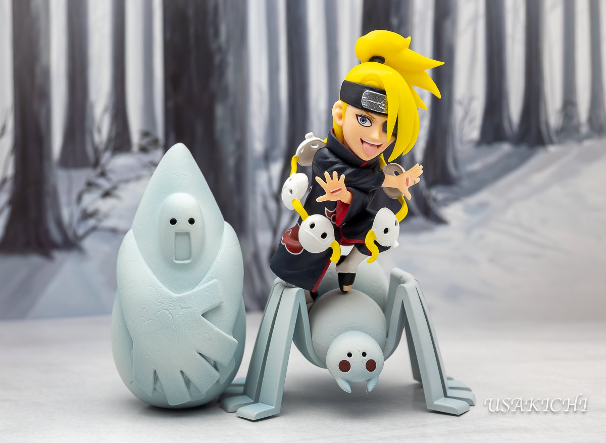 usakichi2017's tweet photo. 出なかった起爆粘土も後から手に入れました。

#NARUTO 
#一番くじNARUTO 
#デイダラ 
＃起爆粘土 https://t.co/qGJUrFMf0W