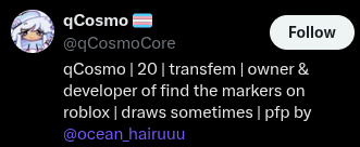 bee_fumo's tweet photo. This is not me gatekeeping, I'm sure your roblox map is extremely monetarily successful for you(it looks that way, at least, I wouldn't know/I don't play roblox).
However understand that your opinion does not hold up in the industry, besides a few voices in the opensource space and even they have started to shift, (especially now that even open models are adequate).

I think i speak for many programmers out there when I say that manual programming has mostly shifted, to a weekend hobby to keep your wits.