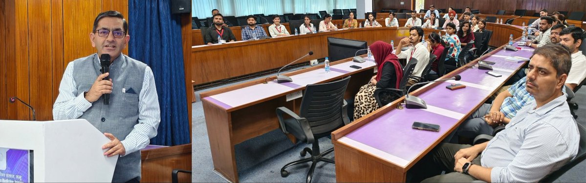 csiriiim's tweet photo. The three-day Skill Development Training Programme on “Hands-on Training on Natural Products Isolation & Characterization” under the CSIR-Integrated Skill Initiative concluded successfully today at CSIR-Indian Institute of Integrative Medicine (CSIR-IIIM), Jammu.

Addressing the valedictory session, Dr. Zabeer Ahmed, Director, CSIR-IIIM, congratulated the participants and encouraged young researchers to embrace scientific thinking, innovation, and collaboration in contributing towards the vision of Viksit Bharat 2047.

The programme brought together 30 participants from universities and research institutions across India, providing hands-on exposure to advanced techniques in natural products isolation, chromatographic separation, spectroscopy, and modern analytical methods used in drug discovery research.

We congratulate all participants and thank our scientists, faculty, and technical staff for making the programme a meaningful and enriching learning experience.

#CSIRIIIM #CSIR #SkillDevelopment #IntegratedSkillInitiative #NaturalProducts #DrugDiscovery #ScientificResearch #Innovation #CapacityBuilding #ResearchTraining #ViksitBharat2047 #Jammu #ScienceForSociety