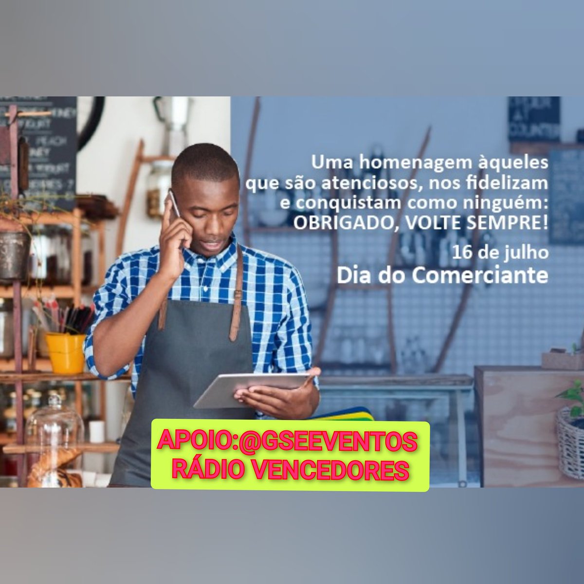 gseeventoses's tweet photo. Bom dia comerciantes https://t.co/8eJCPMtRMo