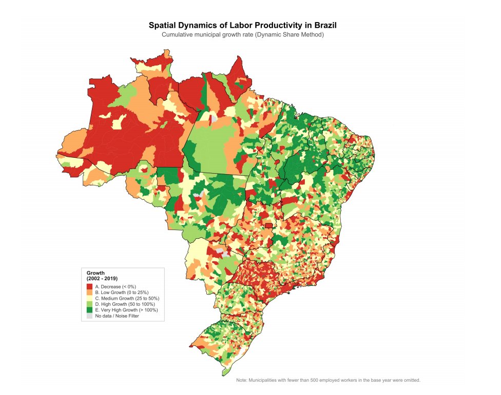 AlanBueno_98's tweet photo. Precisa de dados anuais de produtividade para os municípios brasileiros?

No nosso novo pré-print (co-autoria com Diogo Ferraz), “Missing the Productivity”, propomos uma técnica para estimar a produtividade do trabalho em mais de 5.500 municípios entre 2002 e 2019. 🧵 https://t.co/oitIg2i75W