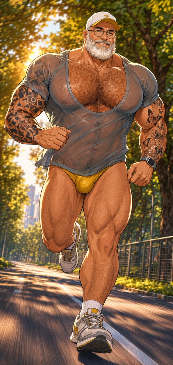 RickyBearX's tweet photo. Quando o Daddy Polonês resolve aproveitar uma folga!
Um pouco de corrida pra aquecer, no Brasil (no Rio de Janeiro) é normal fazer exercícios de sunga na orla.
Depois um mergulho pra refrescar e causar inveja aos passivos!
_
And finally, enjoy a sunset on the balcony.
#bara https://t.co/iS42fL8EFn