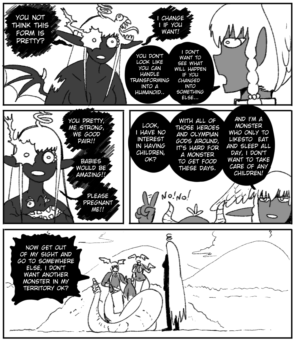 wanderjegson's tweet photo. Typhon &amp; Echidna (2/2) https://t.co/4HttfwF4FV
