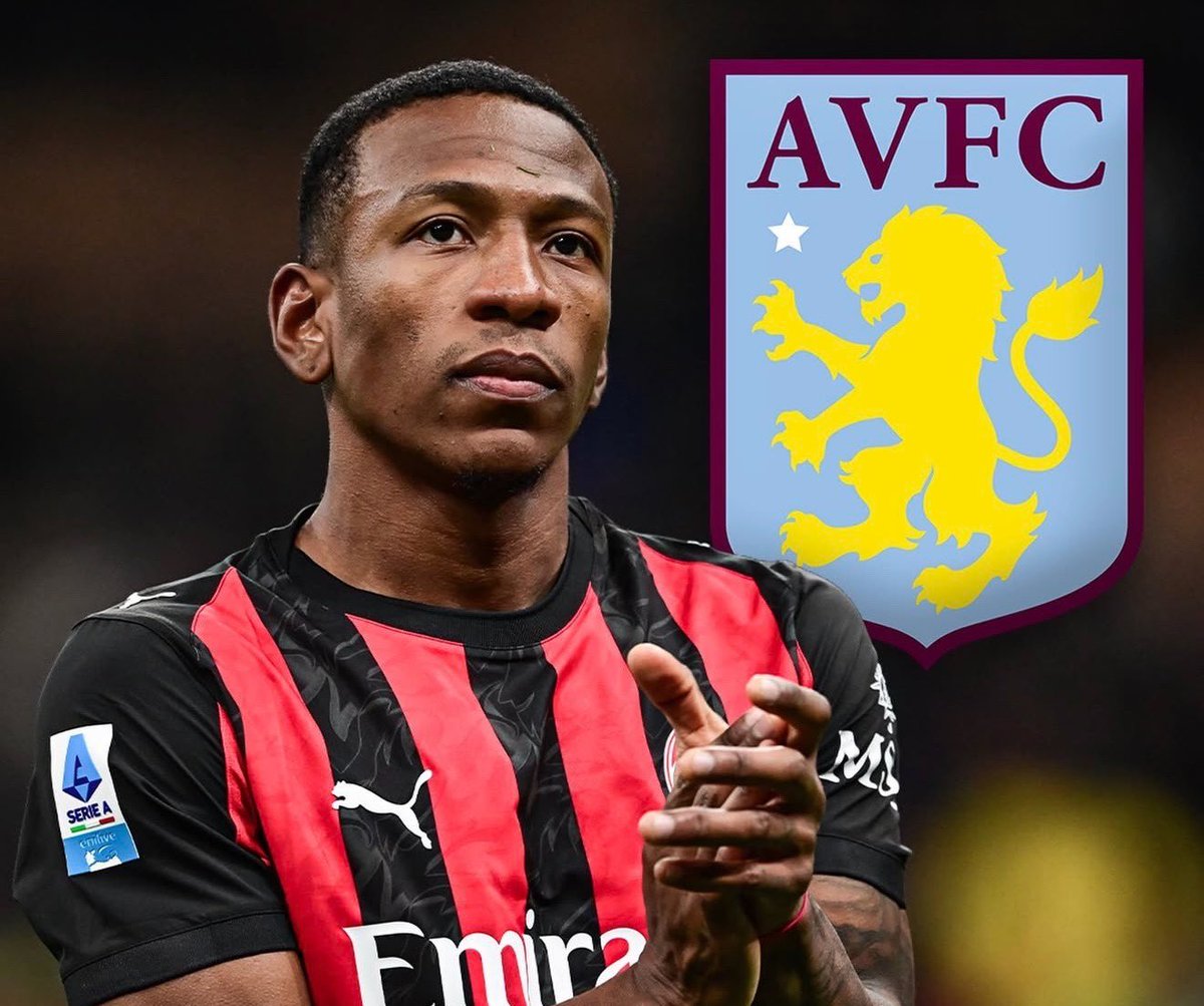 Talker49's tweet photo. 🚨🟣🔵 Understand Aston Villa have agreed personal terms with Pervis Estupiñán who wants the move to #AVFC.

Negotiations continue with AC Milan to agree on the fee as Unai Emery wants Pervis as replacement for Lucas Digne. https://t.co/FFZ7LcsqlA