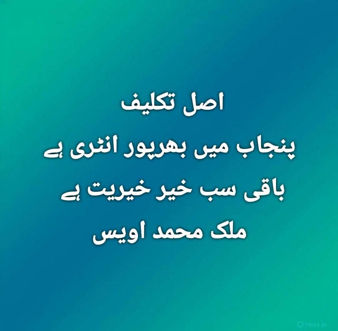 MahmoodSalihJTI's tweet photo. اصل خارش پنچاب کی انٹری پر ہے 
#مولانا_شان_پاکستان
#آئین_شکن_مقدس_گائے
#شہداء_کو_ڈھال_نہ_بناؤ
#لشکر_نہیں_خود_لڑو
#معافی_مائی_فٹ https://t.co/Vh7DQuJTwn