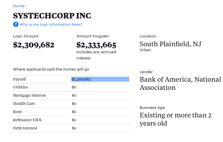 AmericaFirst316's tweet photo. Good. Too many people use these student visas to extend their stay, moving from H-1B to a student visa and back again.

H-1B is full for abuse and fraud. Here is just one example.

SYSTECHCORP, INC. had hundreds of H-1B positions certified, yet its careers page appears to show only jobs in India. It also received more than $2.3 million in forgiven COVID loans. 

Why are taxpayers funding these companies through millions of dollars in forgiven loans?
