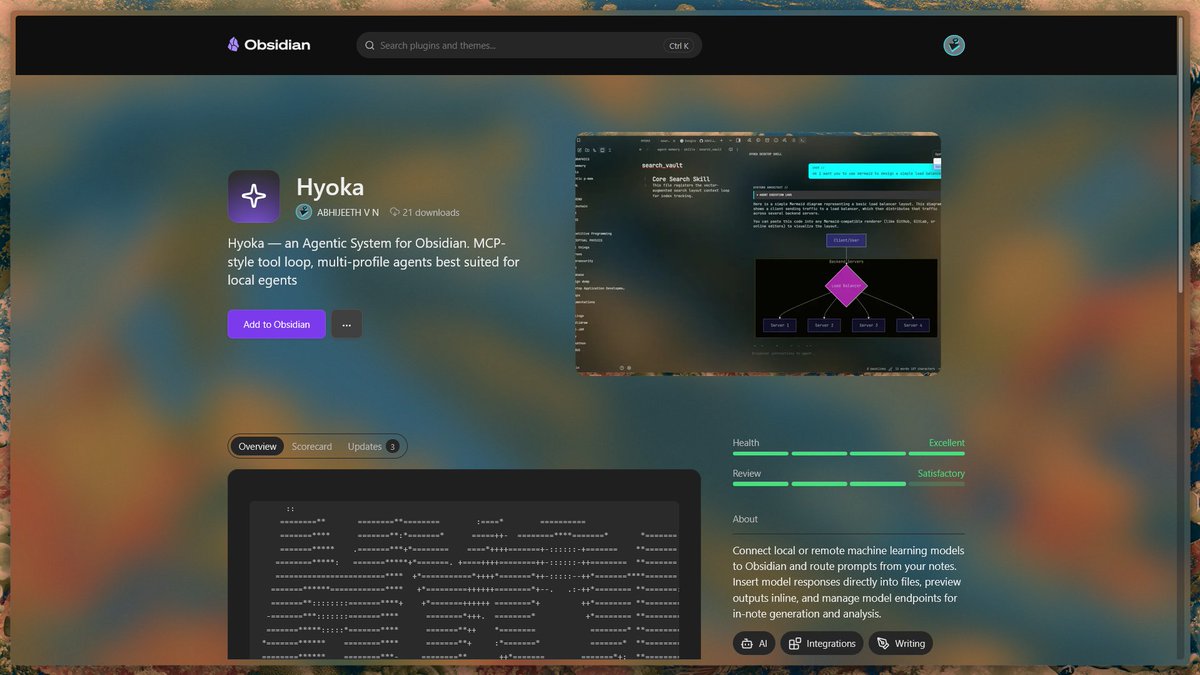 ABHIJEETHVN's tweet photo. Check out my obsidian plugin
here: https://t.co/pqnWJrbRJk https://t.co/im4XS4ehZM