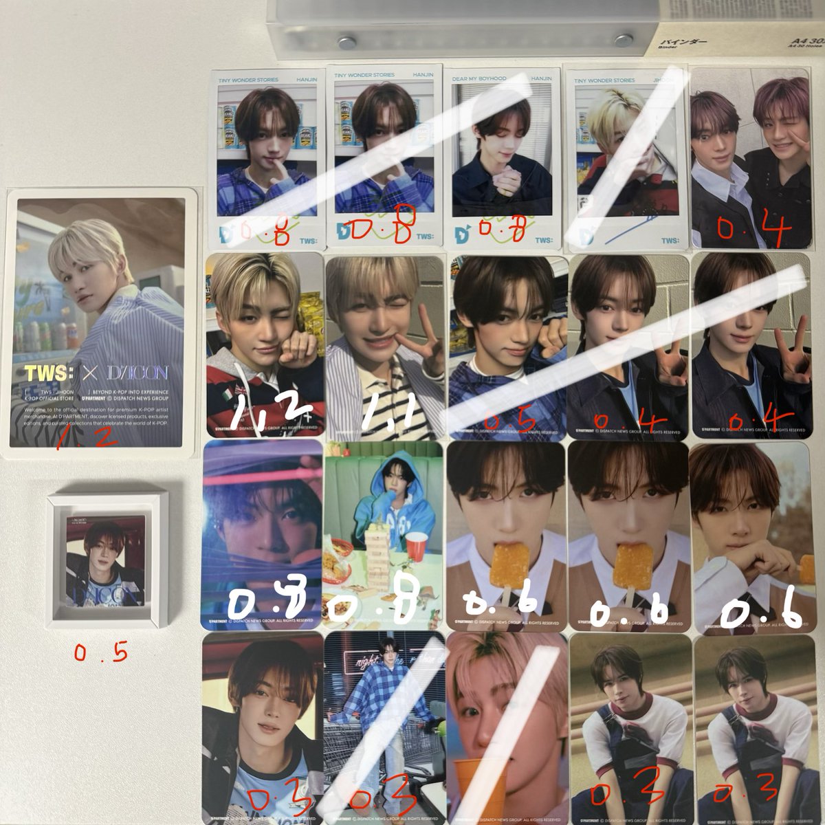 kohe2828's tweet photo. 투어스 포카 양도

밑에 더 있음

https://t.co/EjT6ceFAM4

에쳄비 hmv shinyu dohoon youngjae hanjin jihoon kyungmin 특전 미공포 예판 TWS 양도 교환 신유 도훈 영재 한진 지훈 경민 쇼케 교환 분철 럭드 특전 분철 교환 photo card wtt wts wtb sell 포카 https://t.co/ugp3Ft0ljG