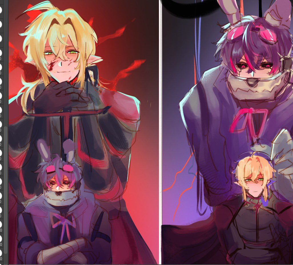 verylxin's tweet photo. #sharplow wip…ok…? https://t.co/maO1Uv4C9O